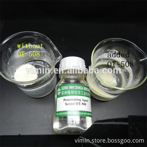 environmental friendly penetrating agent suitable for cheese dyeing machine